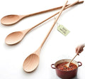 HANSGO 3PCS Wooden Spoons for Cooking, 14 Inch Long Handle Spoons for Deep Pots by HansGo