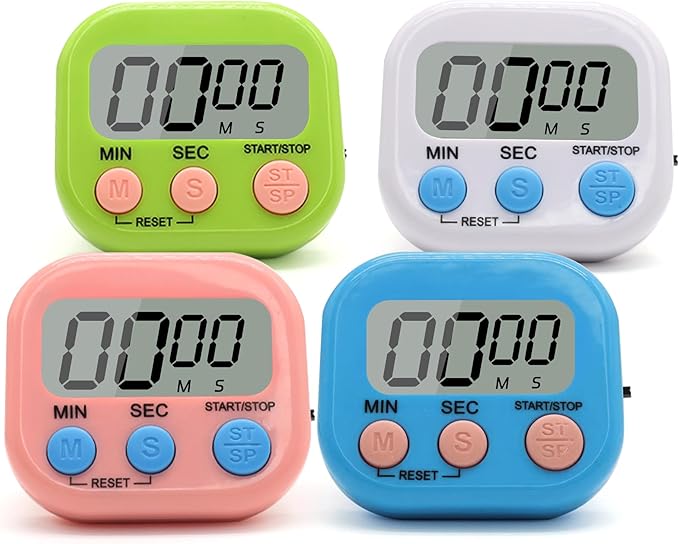 4 Pack Multi-Function Electronic Timer by Unknown