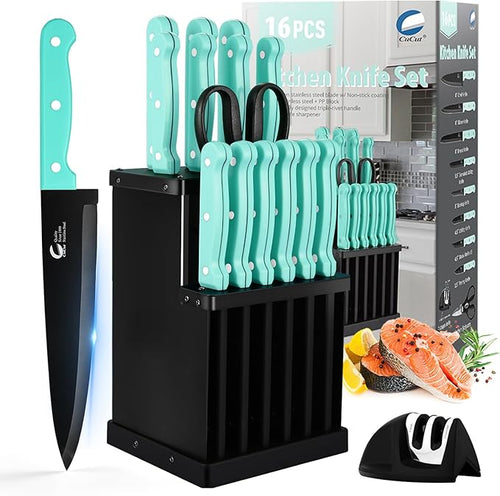 16-Piece Kitchen Knife Set by CuCut