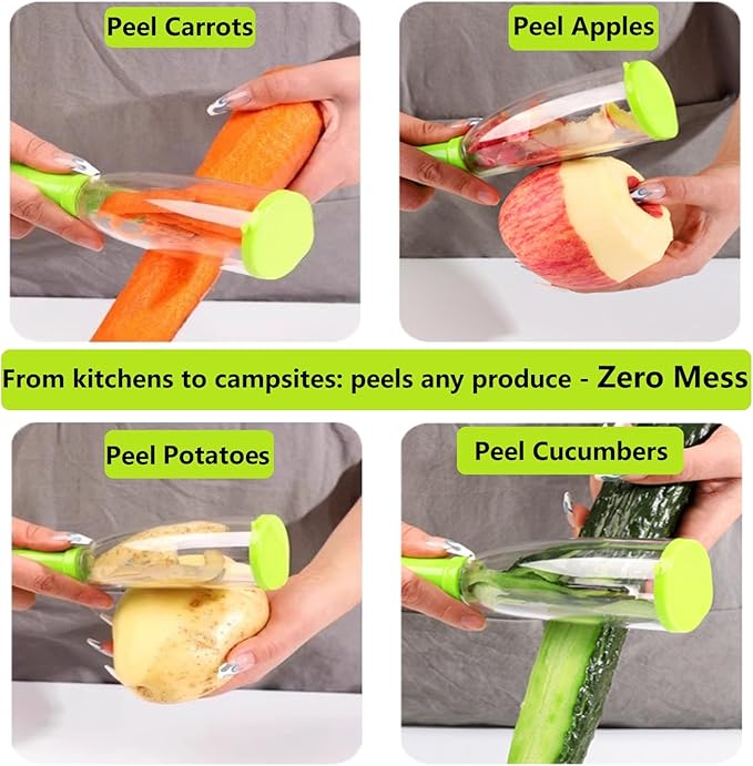 Vegetable peelers for kitchen, Potato Peeler, Fruit Carrot Veggie Peelers - Image 2