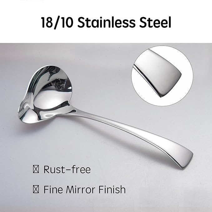 IMEEA 7-Inch Small Sauce Ladle - Image 2