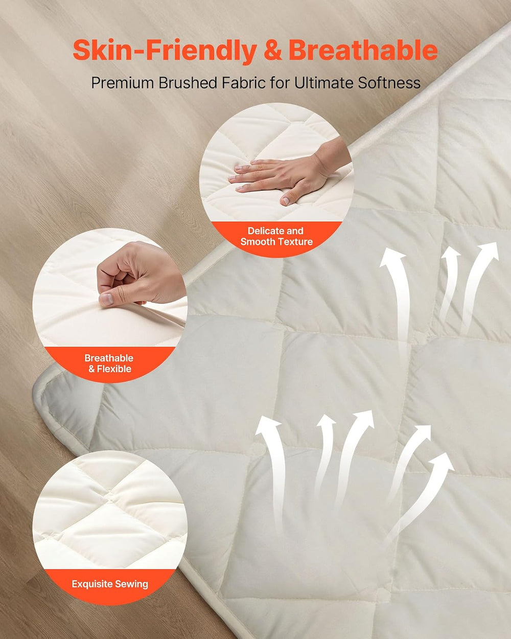 VEVOR Japanese Floor Mattress, Futon Mattress, 100% High Density Comfortable ...