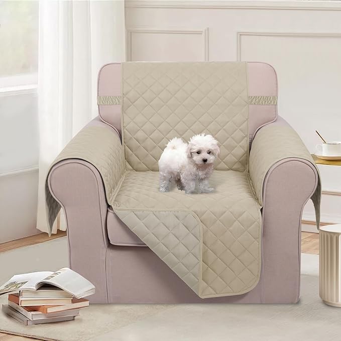 U-NICE HOME Recliner Chair Covers Reversible Chair Cover Pet Covers - Image 2