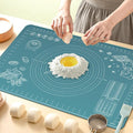 Silicone Pastry Mat 32" x 24" Extra Thick Non Stick Baking Mat by UltraKeno