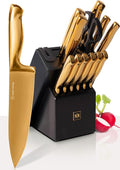 Styled Settings Gold Knife Set by STYLEDSETTINGS