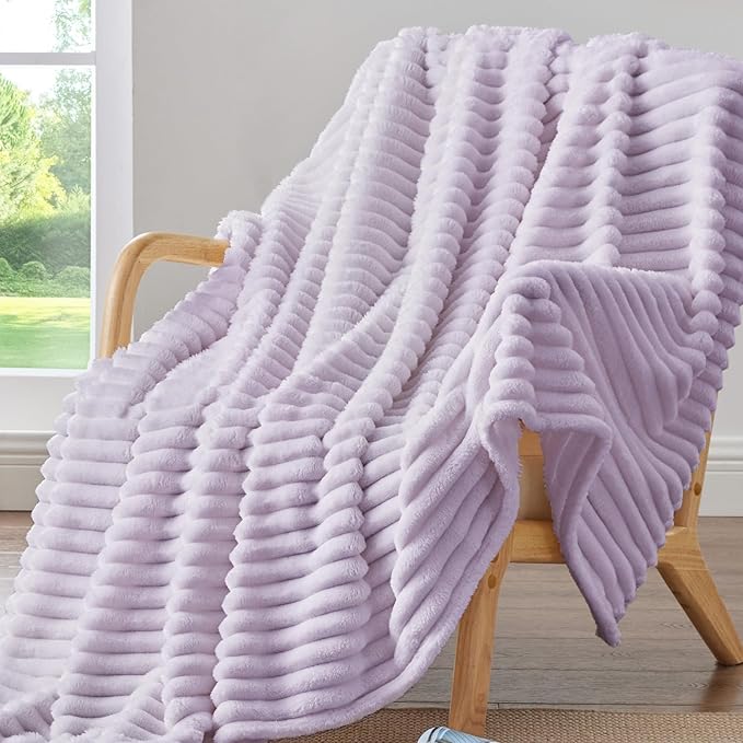 BEDELITE Fleece Throw Blanket for Couch by BEDELITE
