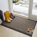 GORILLA GRIP 100% Waterproof All-Season WeatherMAX Doormat, US Designed Natural by GorillaGrip