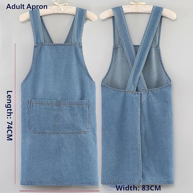 Adult Jour Apron, Lightweight Cotton Apron - Image 7