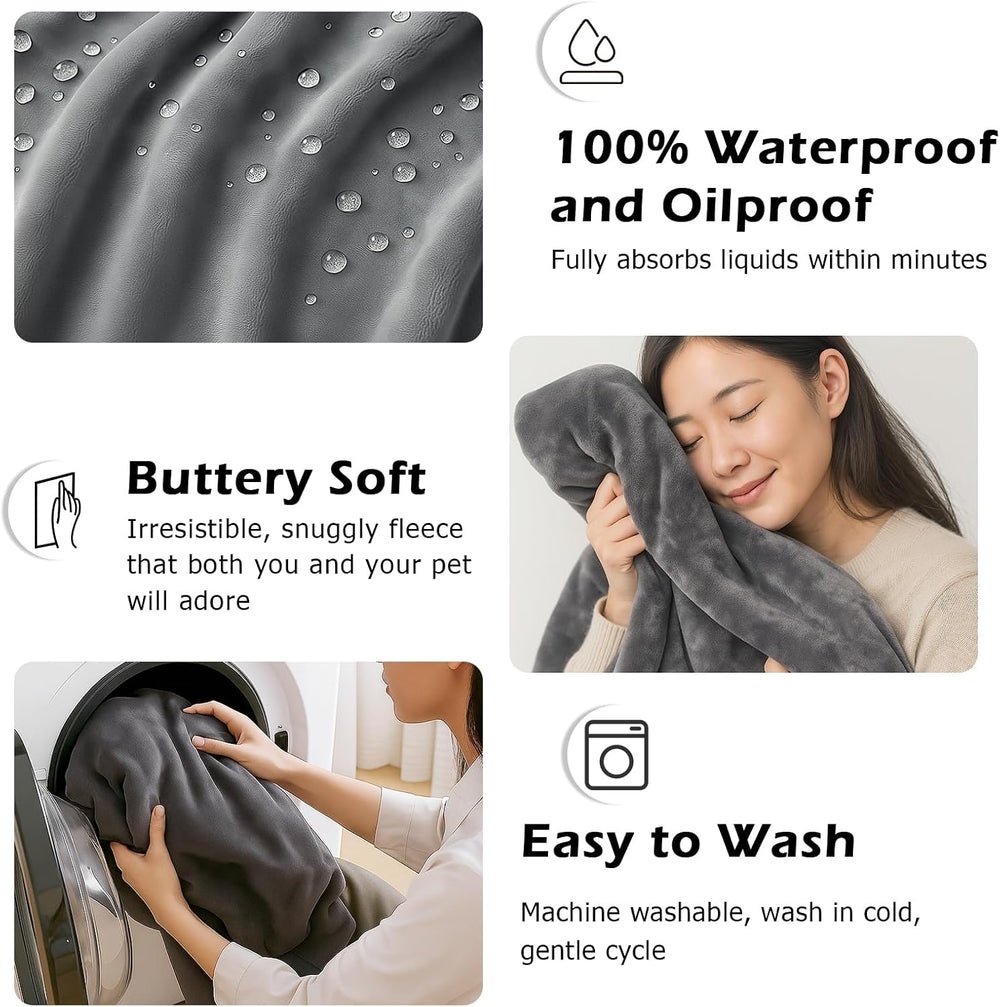 Waterproof Blanket for Bed Intimacy, Love Blanket Waterproof and Stain Proof,...