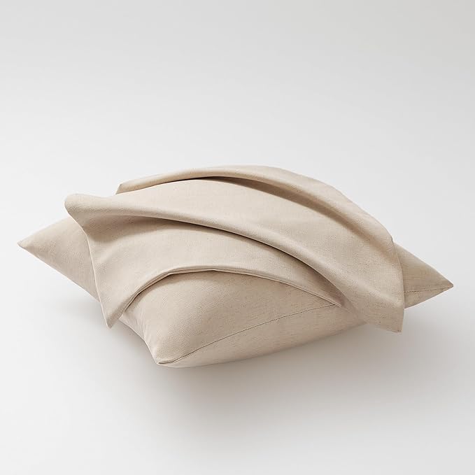 Topfinel 4 Packs Neutral Decorative Throw Pillows Covers 12x12 Inch - Image 7