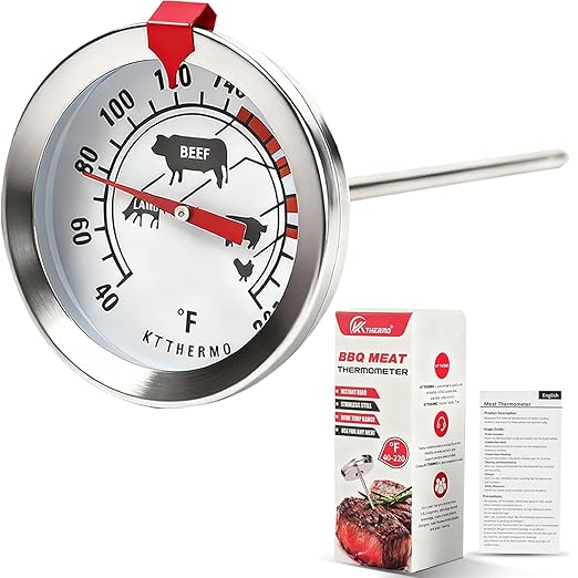 Meat Thermometer Cooking Thermometer Stainless Steel Kitchen Thermometer by CloudHand
