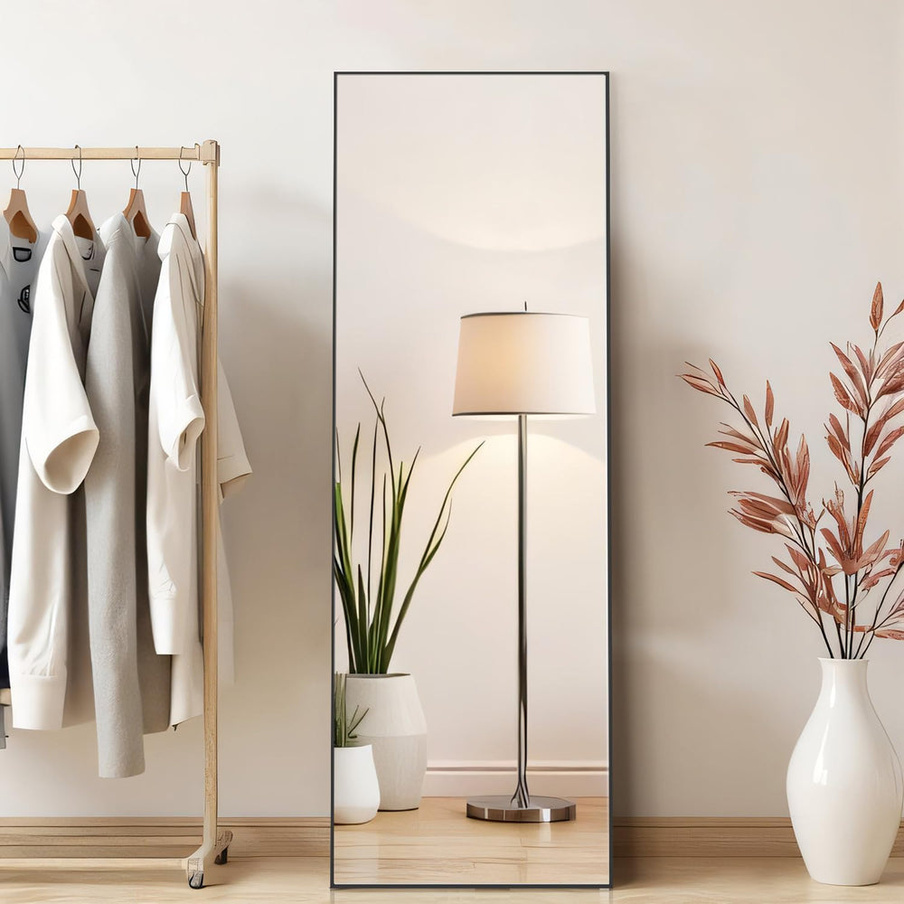 Mirror Full Length, Upgraded 16"x59" Body Wall Mirrors with Shatter...