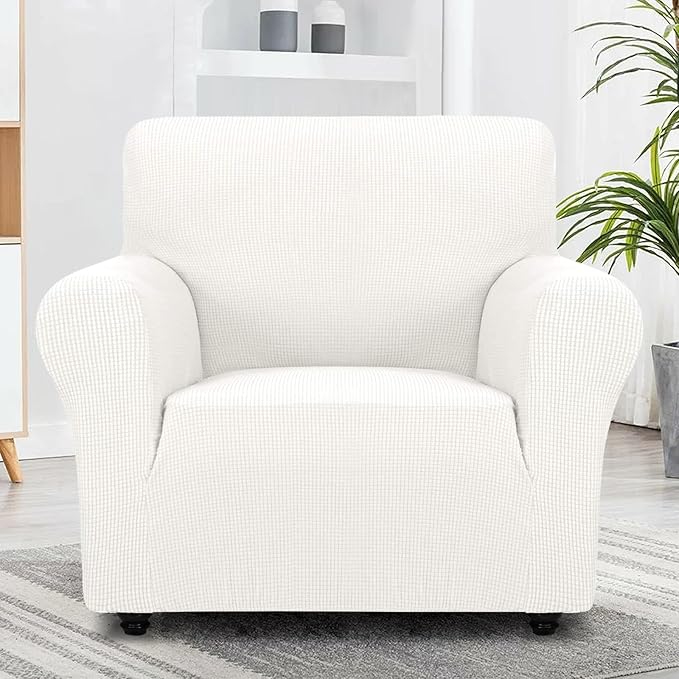 ZNSAYOTX Super Stretch Chair Slipcover Universal Sofa Chair Covers - Image 5