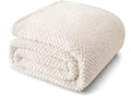 Whale Flotilla King Size Fuzzy Fleece Blanket by WHALEFLOTILLA