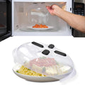 HOVER COVER Magnetic Microwave Splatter Cover, Food Grade Plate Cover, BPA Free by HoverCover