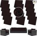Outdoor Cushion Covers Set, Replacement by SUKAIKEQA