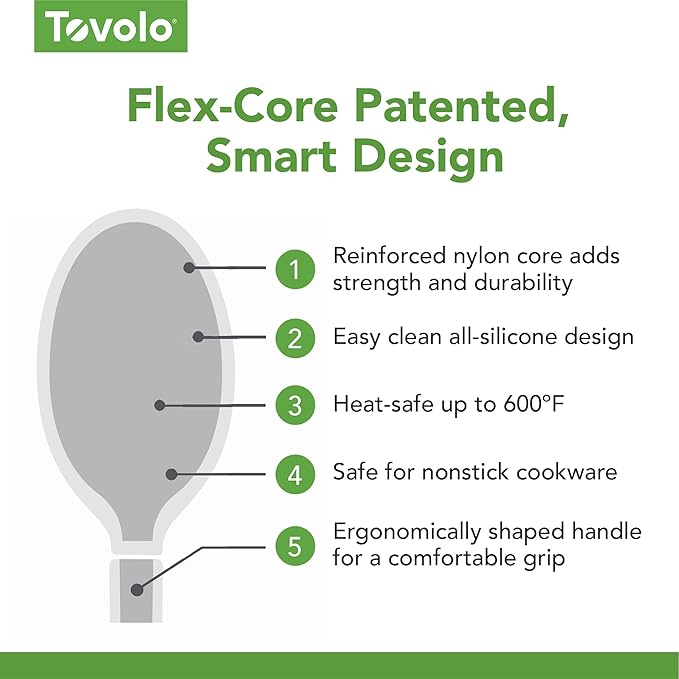 Tovolo Flex Core Silicone Deep Spoon - Image 5