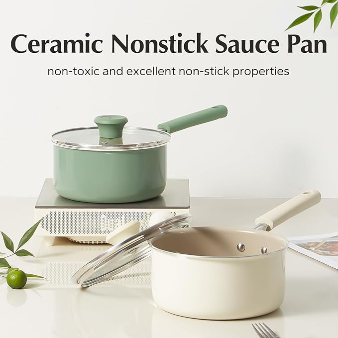Redchef Ceramic Nonstick Saucepan - Image 2
