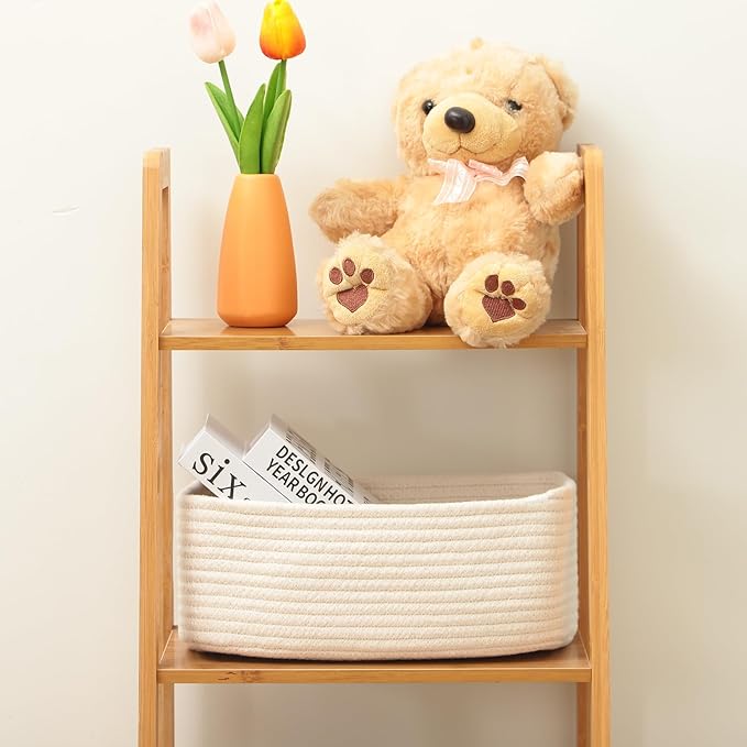 MiniArk Small Storage Baskets for Organizing | Closet Organizer Bins | Shelf - Image 4