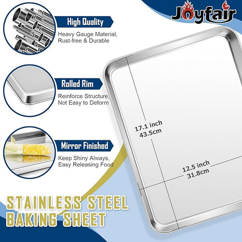 17.5 Inch Baking Sheet Pan - Image 2