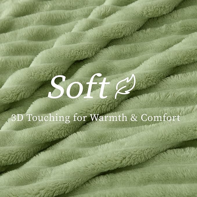 BEDELITE Twin Blanket for Couch & Bed, 300GSM Soft & Warm Fleece Blanket - Image 4