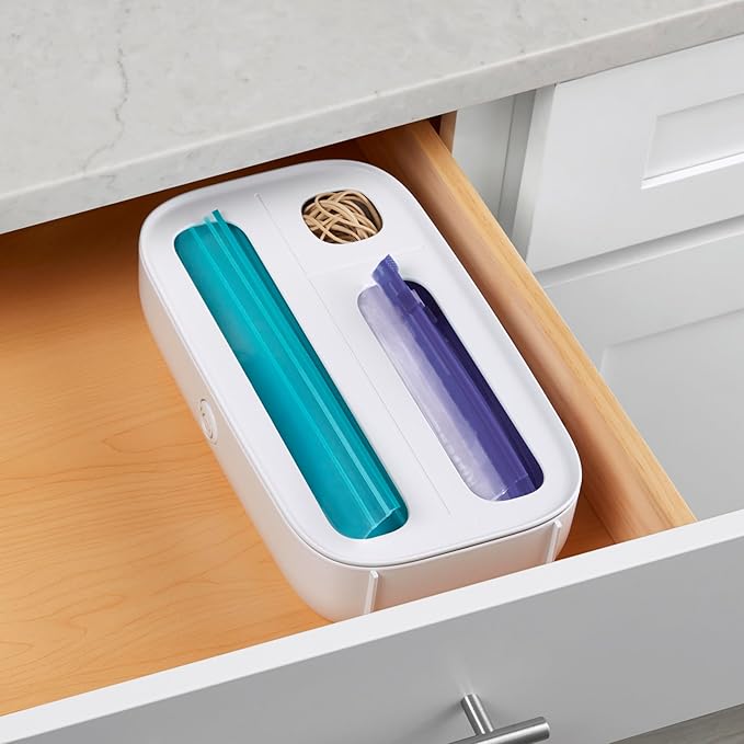 YouCopia StoraBag Drawer Food Bags Dispenser, Plastic Sandwich Bag Organizer - Image 5