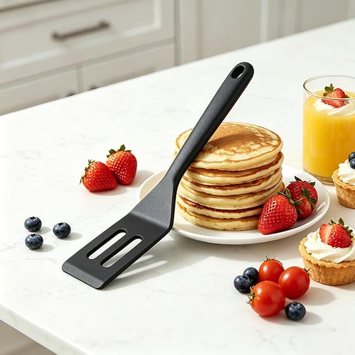 2 Pack Mini Silicone Spatula Set, Heat Resistant Small Thin Spatulas - Image 2