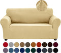 Joccun Stretch Sofa Cover for 2 Cushion Couch, Water Repellent Slipcover by Joccun