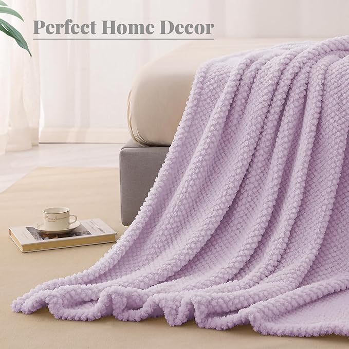 Whale Flotilla Queen Size Fuzzy Fleece Blanket - Image 7