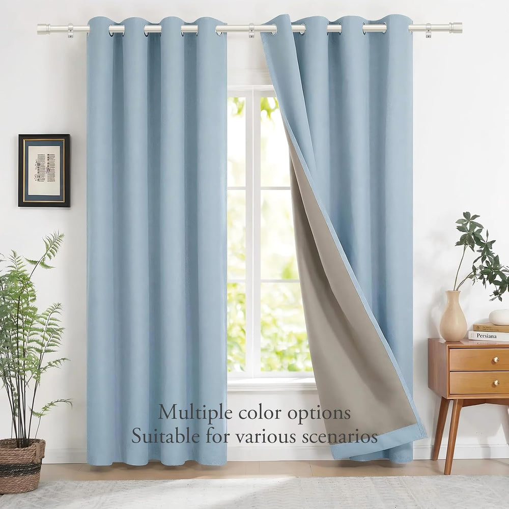 Byondeth Curtain Rods for Windows 16 to 120 Inches Adjustable Length 1 Inch D...