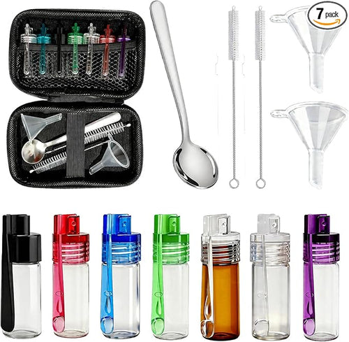 7 Pack Travel Size Seasoning Containers by Unknown
