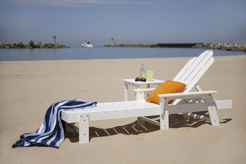 POLYWOOD R100MA Presidential Outdoor Rocking Chair, Mahogany & ECT18MA Lo...