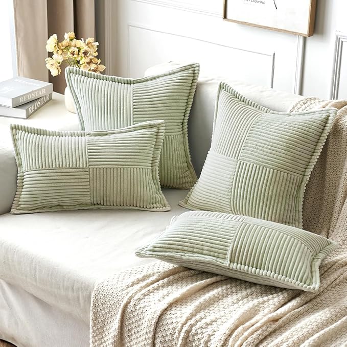 MIULEE Spring Decorative Lumbar Throw Pillow Covers - Image 4