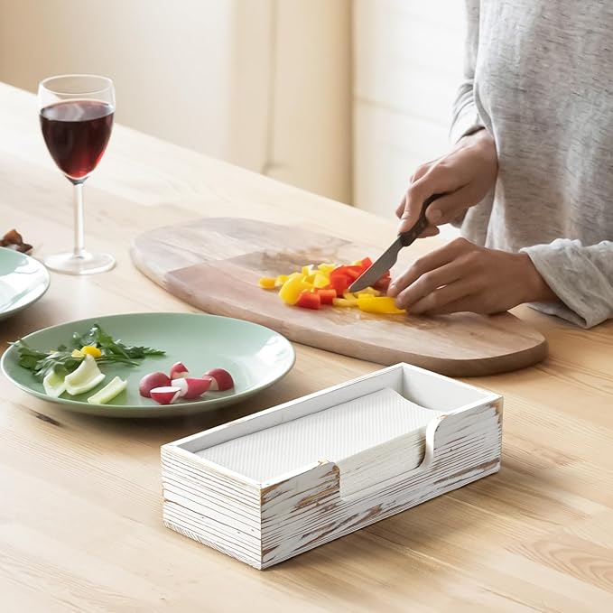 Paper Towel Dispenser Countertop, Commercial Tabletop Tissue Dispenser Tray - Image 6