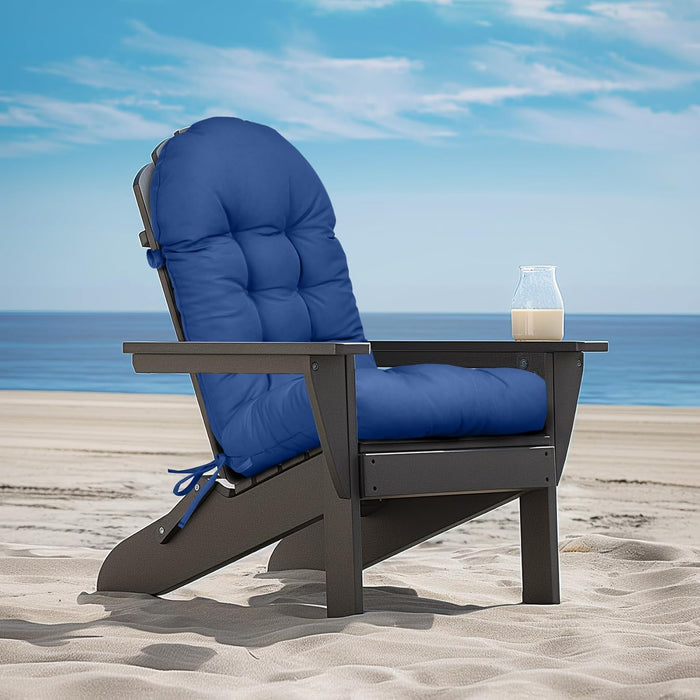 mudilun Adirondack Chair Cushion Waterproof 44x19x4in Rocking Chair Pads