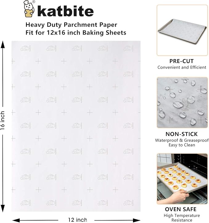 Katbite 12x16 Inch Parchment Paper Sheets - Image 2