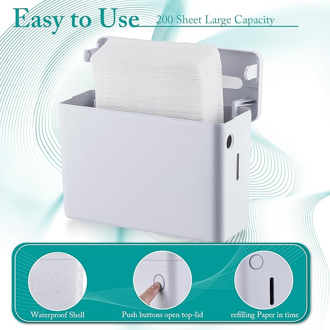 Paper Towel Dispenser Countertop, Hand Towel Dispenser - Image 4