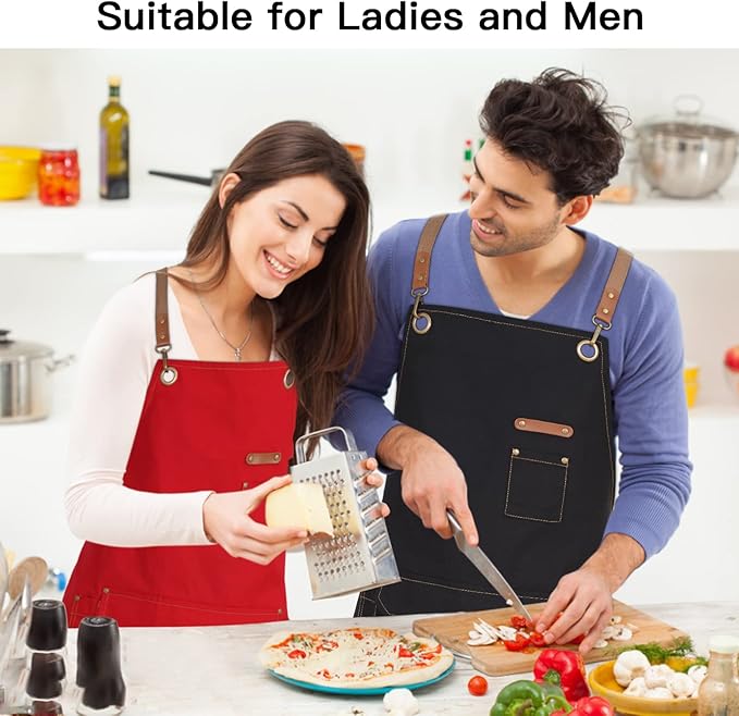 Genixart Chef Apron for Men Women - Image 2