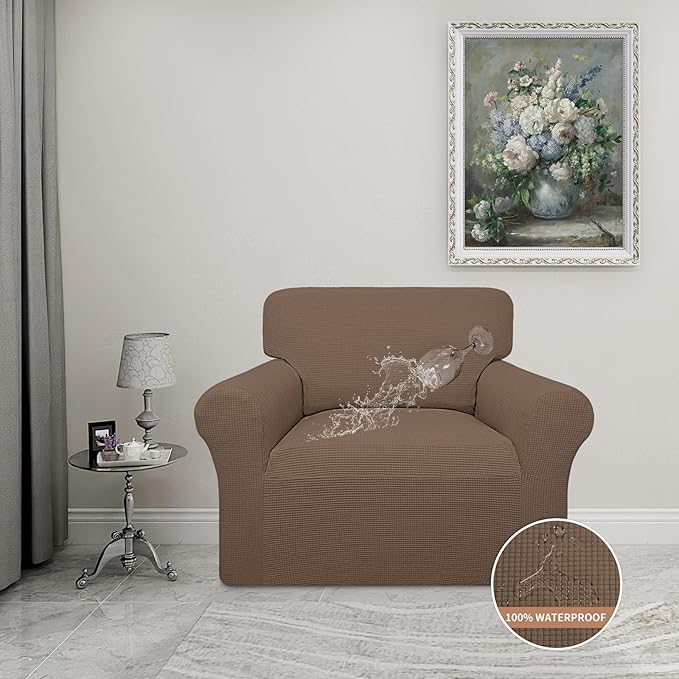 Easy-Going 100% Waterproof Chair Couch Cover, Dual Waterproof Sofa Cover - Image 2