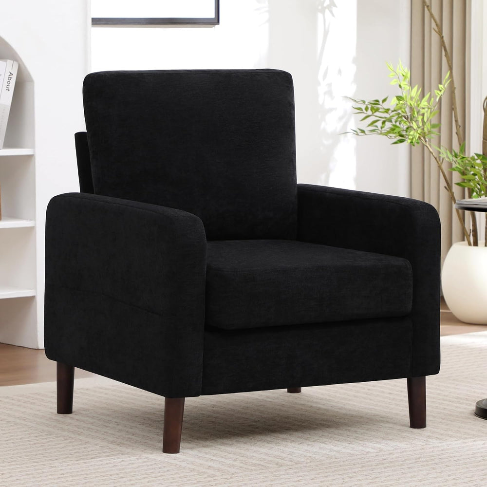 Accent Chair for Living Room, Modern Reading Chair for Bedroom, Upholstered A...