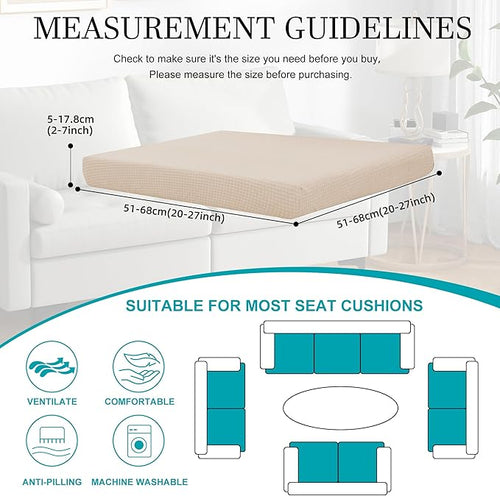 14Pcs Stretch Patio Cushion Covers, Outdoor Couch Covers Replacement, Outdoor - Image 2