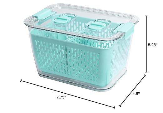 Kitchen Spaces Colander Bin, Produce Saver, Fridge Organizer - Image 3