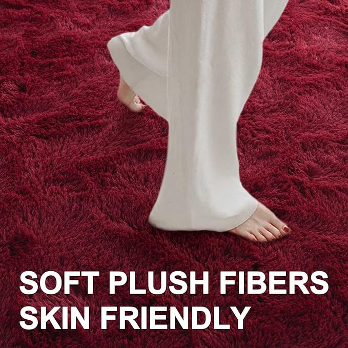 9x12 Ft Extra Large Shag Rugs for Living Room, Ultra Soft Fluffy Furry Area - Image 4