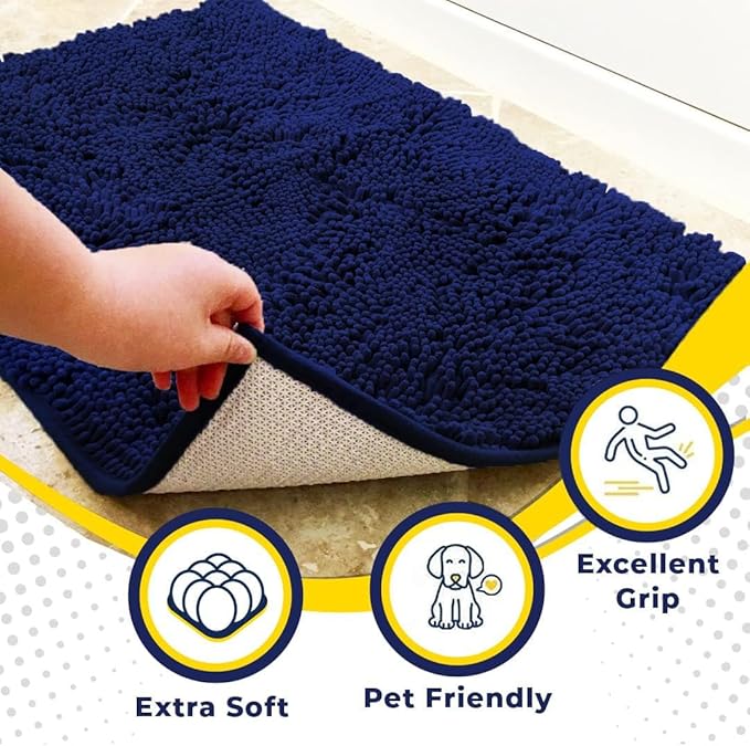 Muddy Mat® | Super Absorbent Door Mat Indoor, Microfiber Quick Dry Chenille - Image 2