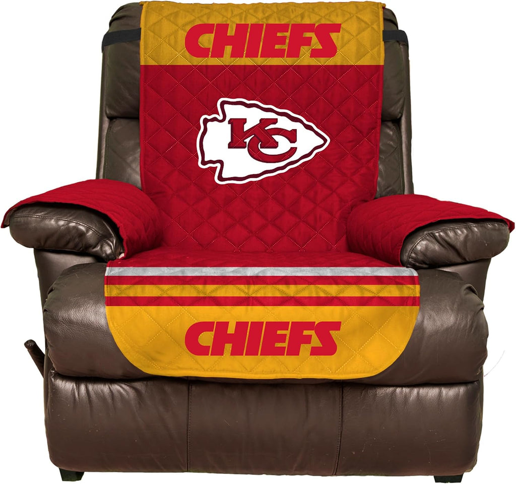 Red Kansas City Chiefs Recliner Protector
