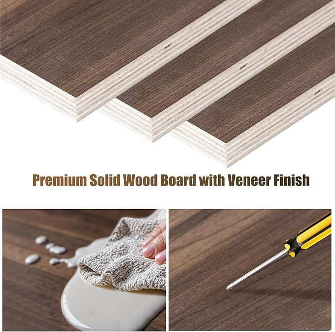Solid Wood Floating TV Shelf, 55'' Wall Mounted TV Cabinet, Floating ...