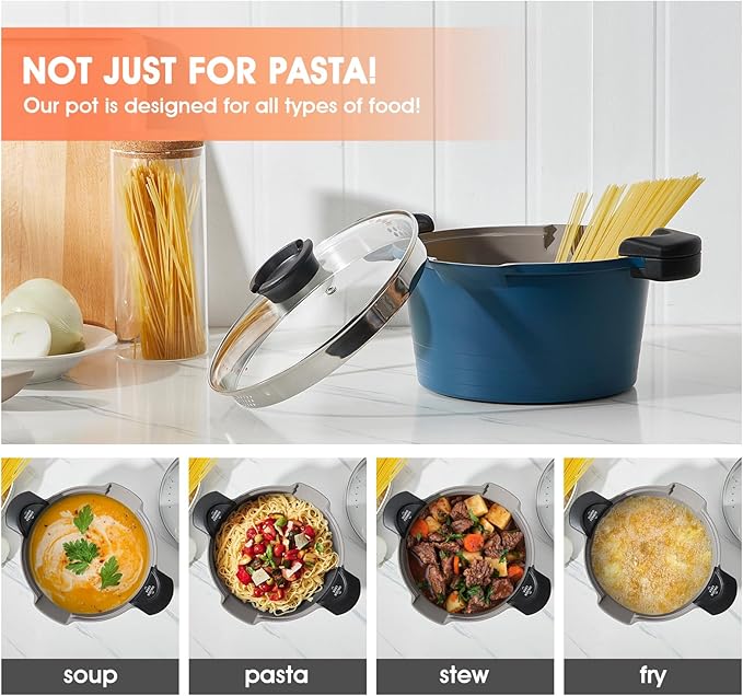 ACTIV CUISINE 8.5qt Pasta Pot