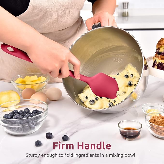 14in Extra Large Silicone Spatula: U-Taste 600ºF Heat Resistant Flexible - Image 5