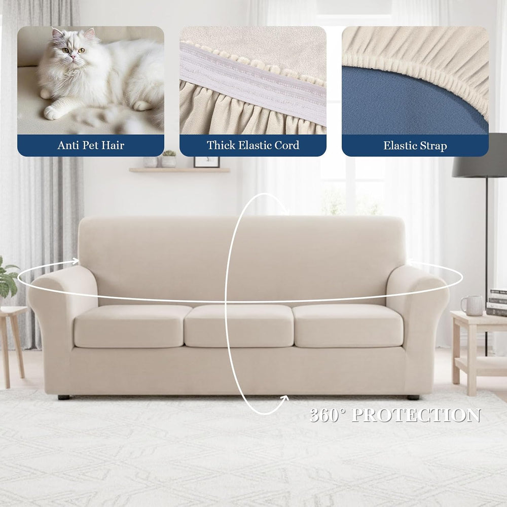 NICEEC Chair Covers Armchair Water Repellent Couch Covers Sofa Chair Cover