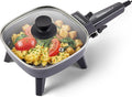 Elite Gourmet EFS059 Personal Electric Skillet, 7” Compact Portable Cooker by EliteGourmet